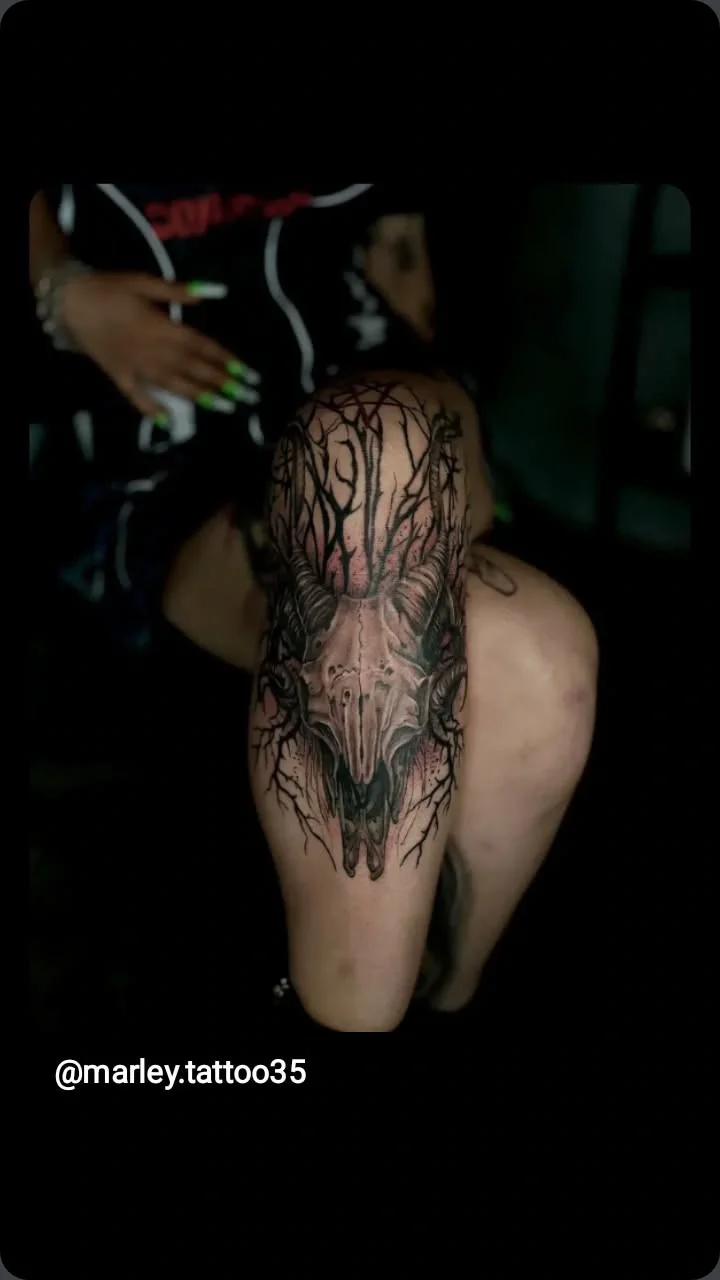 Marley tattoo dövme çalışması 4