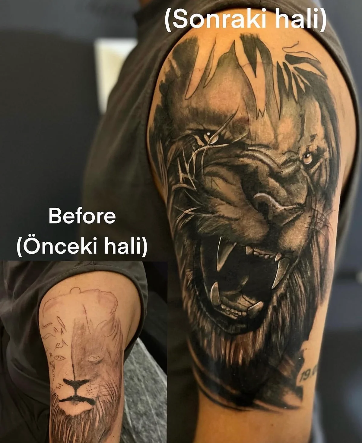 Ermandilaver tattoo dövme çalışması 3