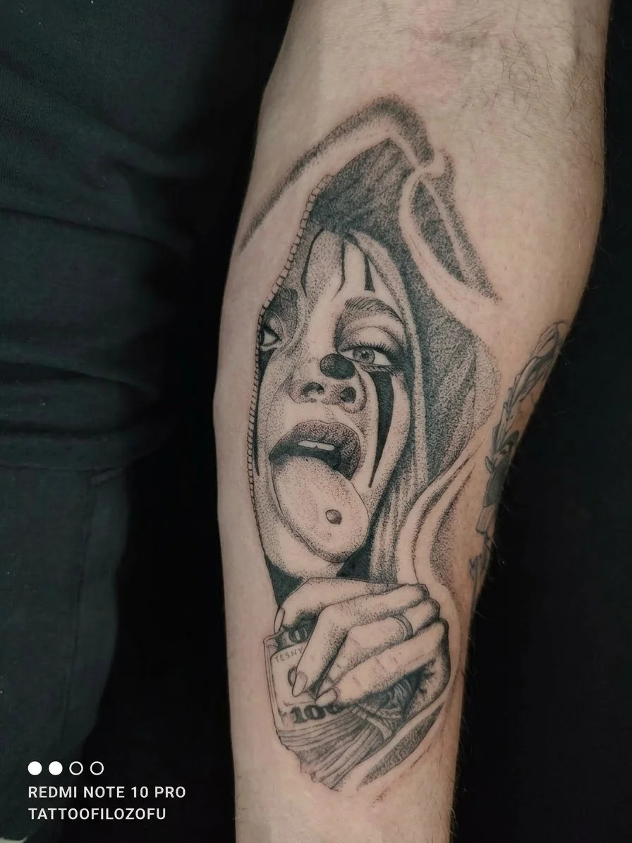 Tattoo Filozofu dövme çalışması 3
