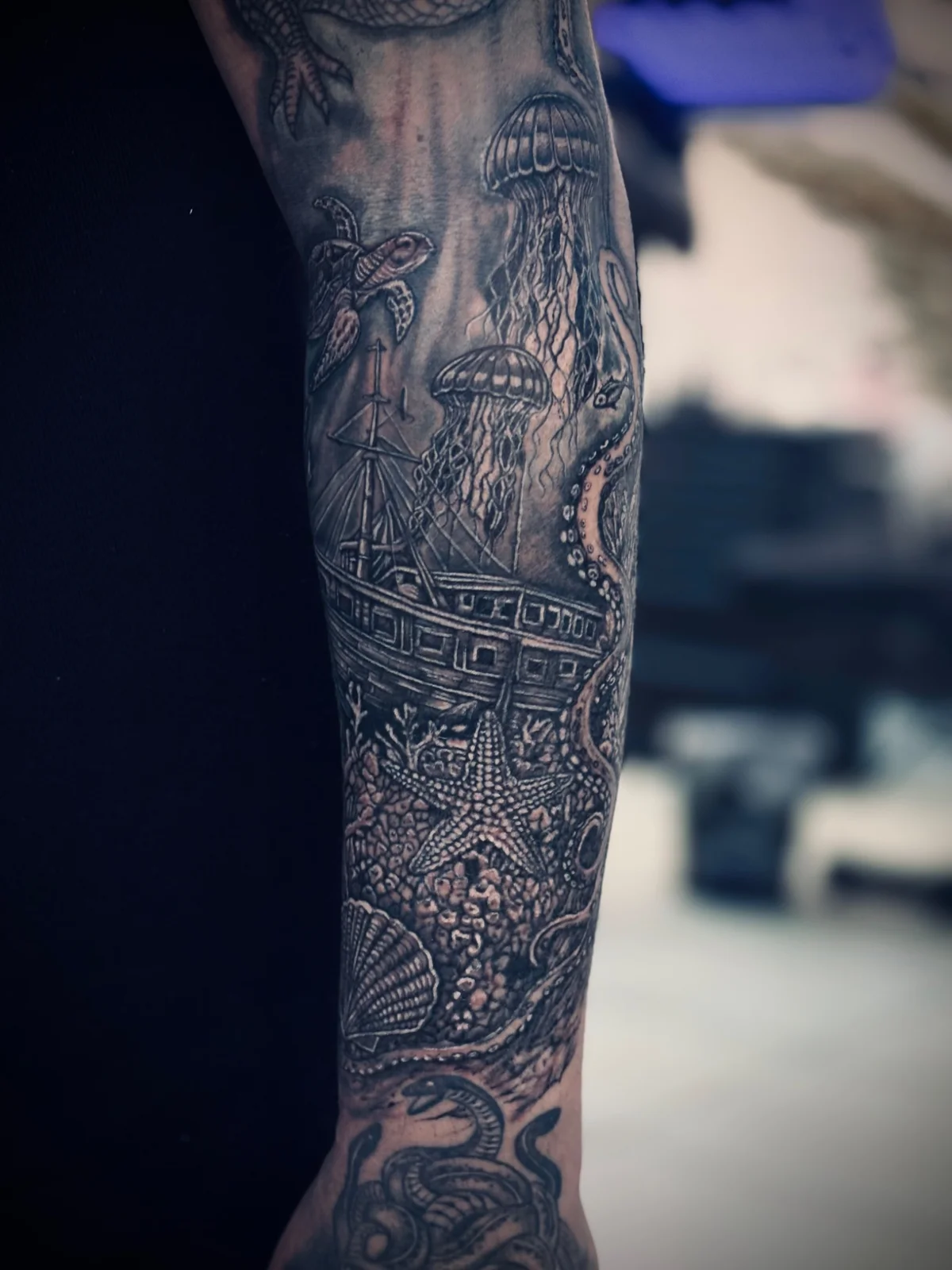 Soner Solmaz Tattoo çalışması 5