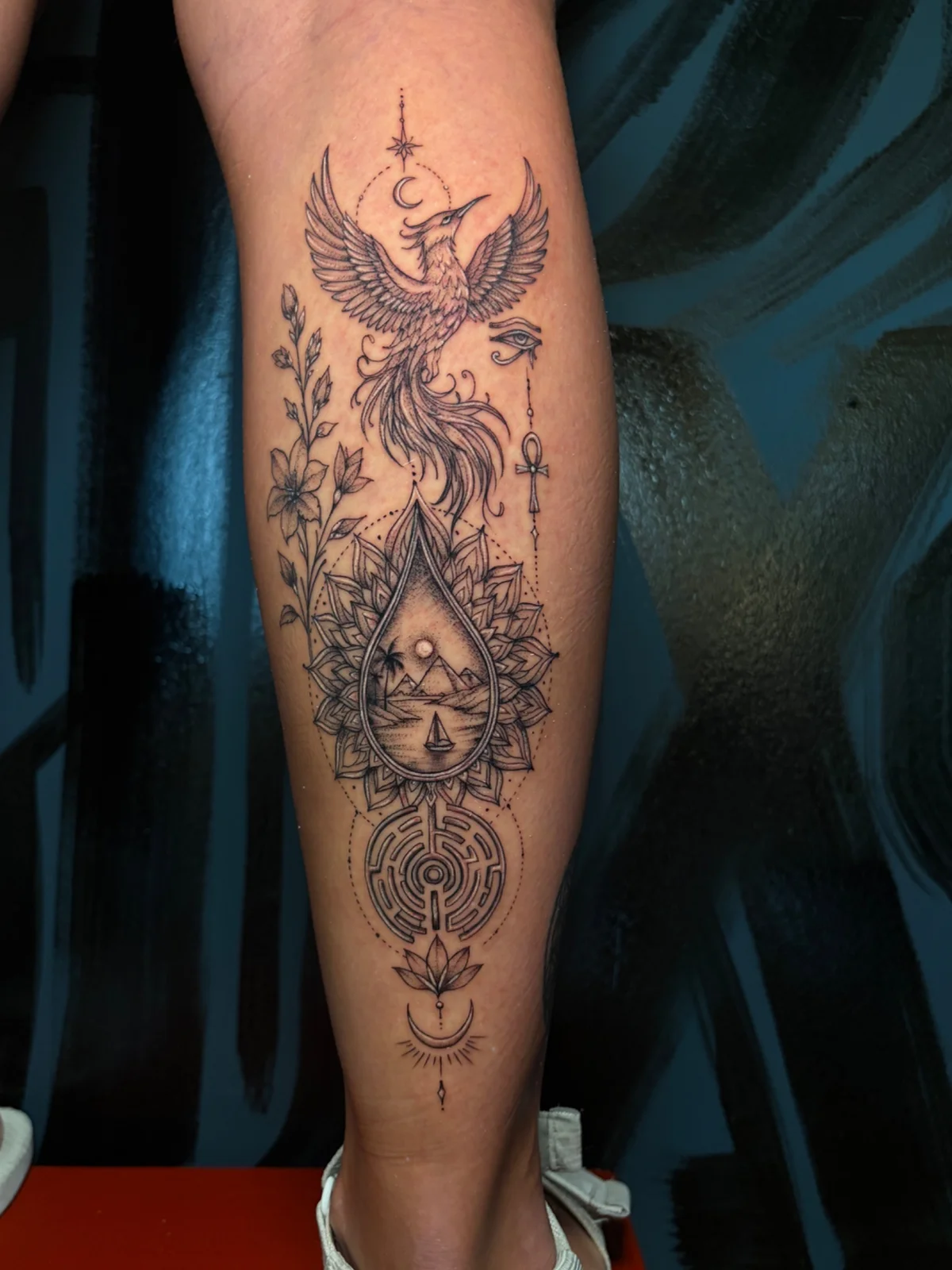 Black Mathilda Tattoo Art çalışması 3